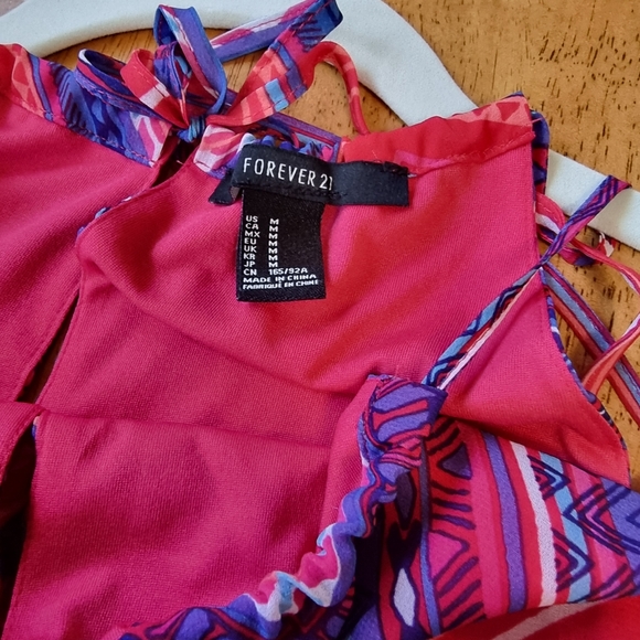 ๐3/$40 Sale!Mix & Match๐ Forever 21 Half Lined Maxi Dress๐ - Picture 5 of 8